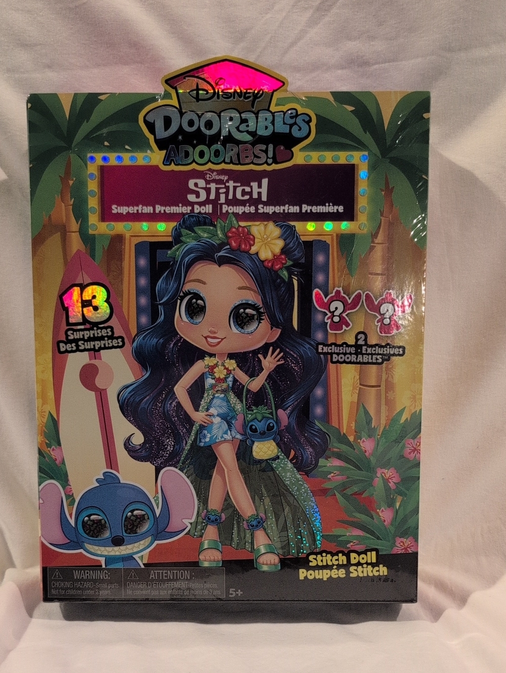 Disney's Adorables Adoorbs Stitch Doll NWT